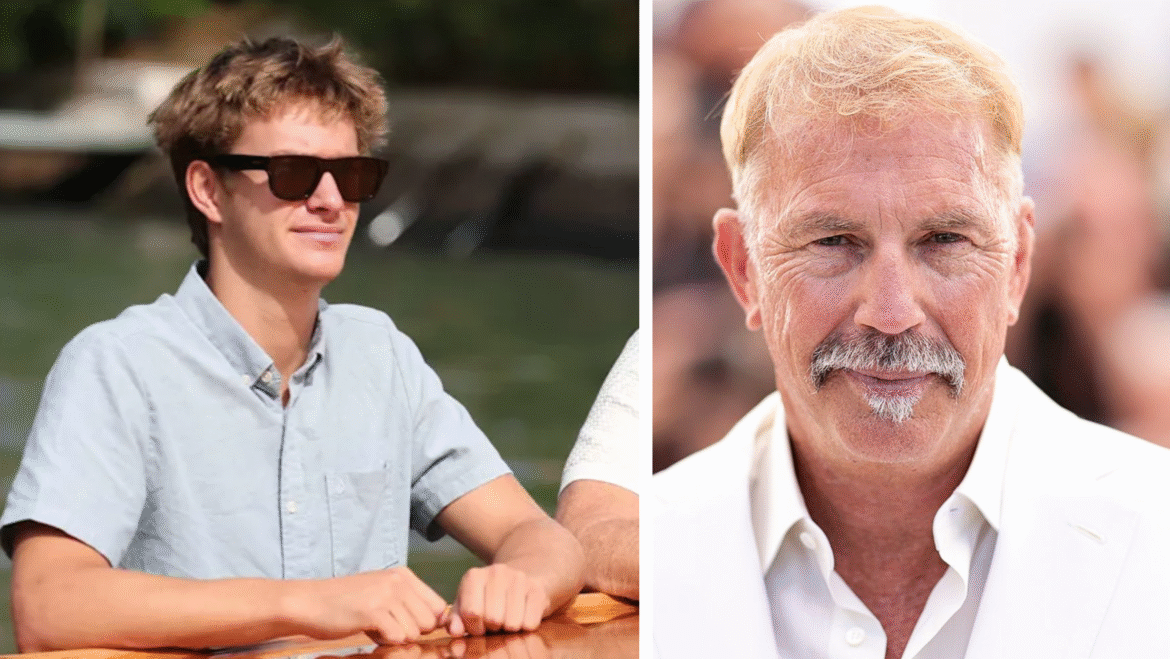 Cayden Wyatt Costner mit Vater Kevin Costner
