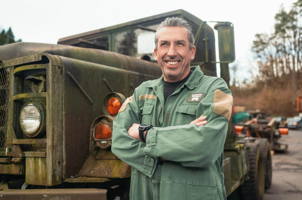 Michael Manousakis Ehefrau – bekannt aus Steel Buddies