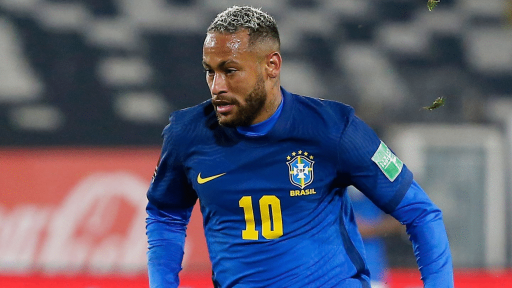 Neymar Vermögen – Auftritt für die brasilianische Nationalmannschaft