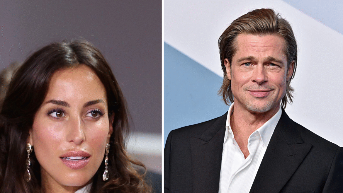 Brad Pitt mit Freundin Ines de Ramon bei Event