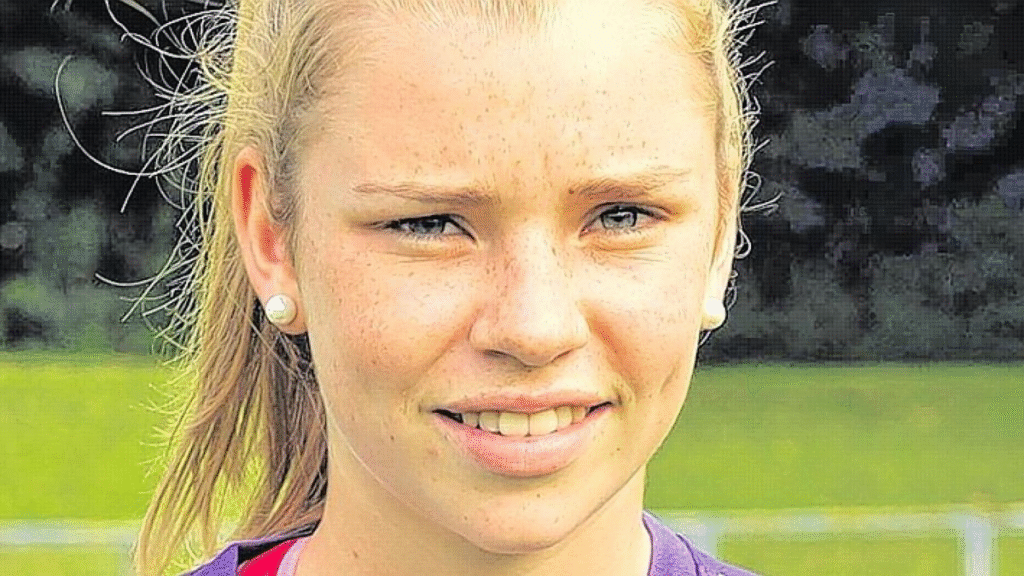 Linda Dallmann im Einsatz für die deutsche Nationalmannschaft