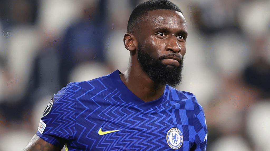 Antonio Rüdiger rastet aus nach intensivem Zweikampf im Profifußball