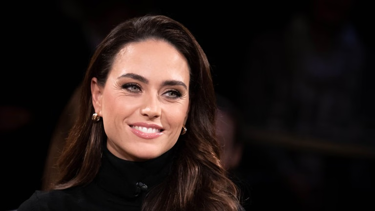 franca lehfeldt familie und ihr vater im privaten Umfeld