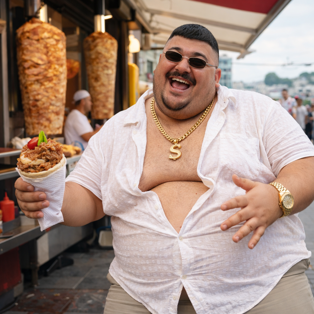 Yasin Cengiz Bauch-Tanzbewegung Markenzeichen