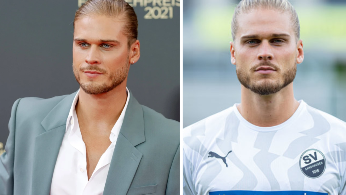 Rúrik Gíslason Porträt in moderner Kleidung