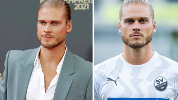 Rúrik Gíslason Porträt in moderner Kleidung