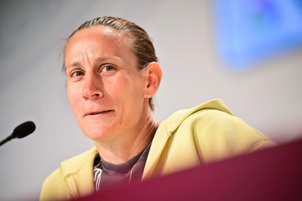 Ann Katrin Berger Freundin Jessica Carter Paar im Frauenfußball