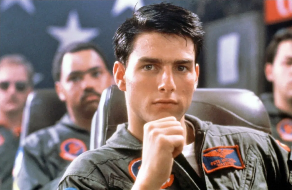 Tom Cruise jung Top Gun 1986