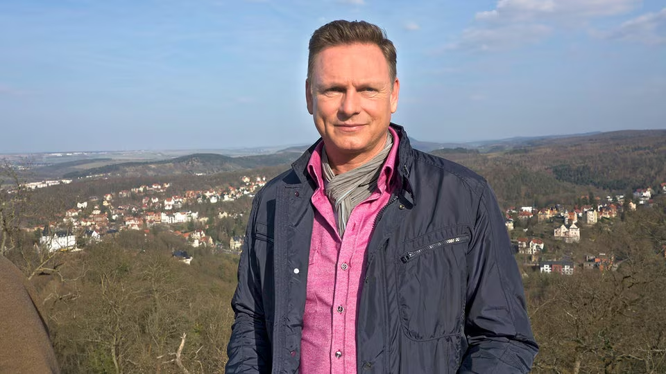 Moderator Axel Bulthaupt bei MDR Sendung