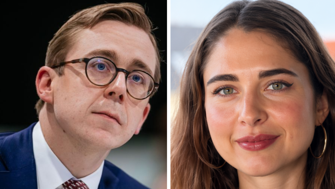 Philipp Amthor Freundin Dr. Carlotta Voß bei einer Veranstaltung in Berlin