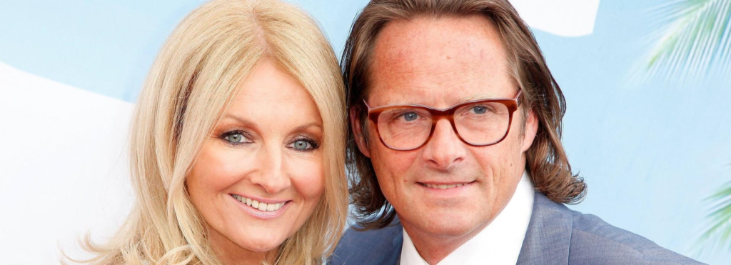 Frauke Ludowig und Kai Röffen als Paar auf dem roten Teppich