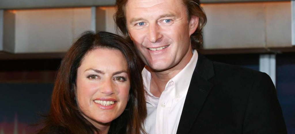 Lambert Dinzinger mit Christine Neubauer bei Event