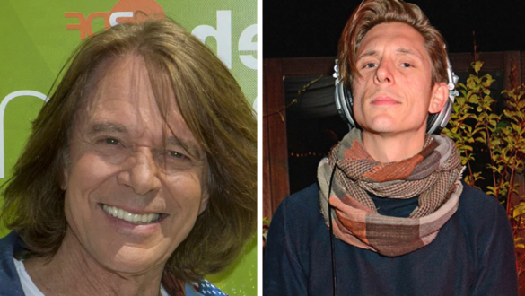 Fabian Drews mit seinem Vater Jürgen Drews bei einem Familienfoto