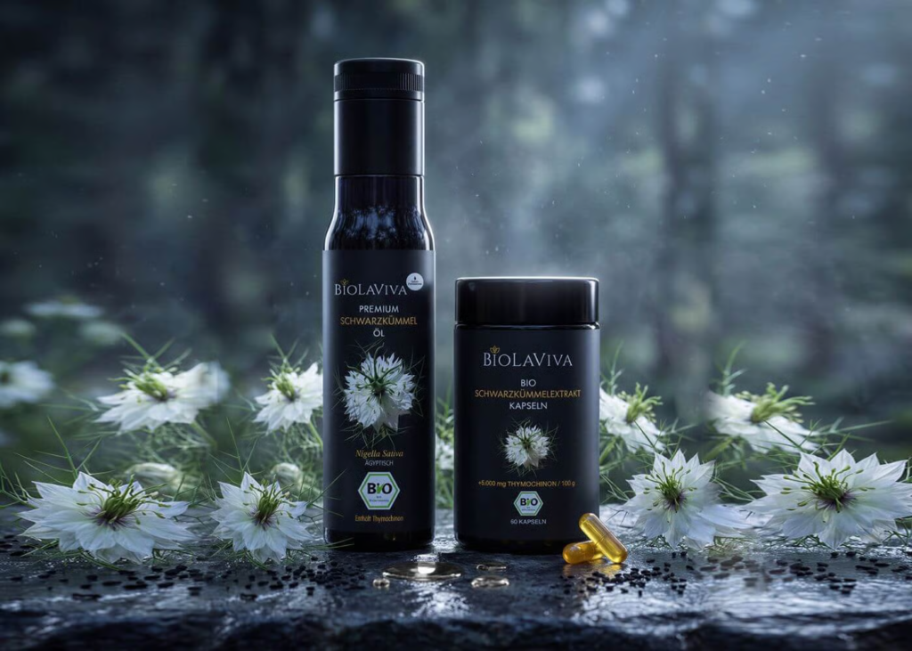 Bio Schwarzkümmelöl Kapseln im Qualitätsvergleich