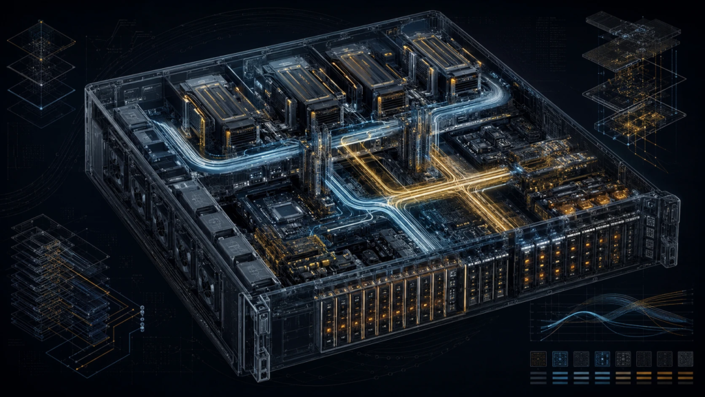 NVMe-Backplane und PCIe-Lanes in Enterprise-Servern