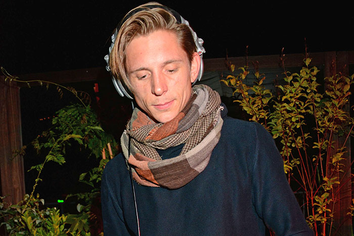 Fabian Drews bei einem DJ-Auftritt in Deutschland