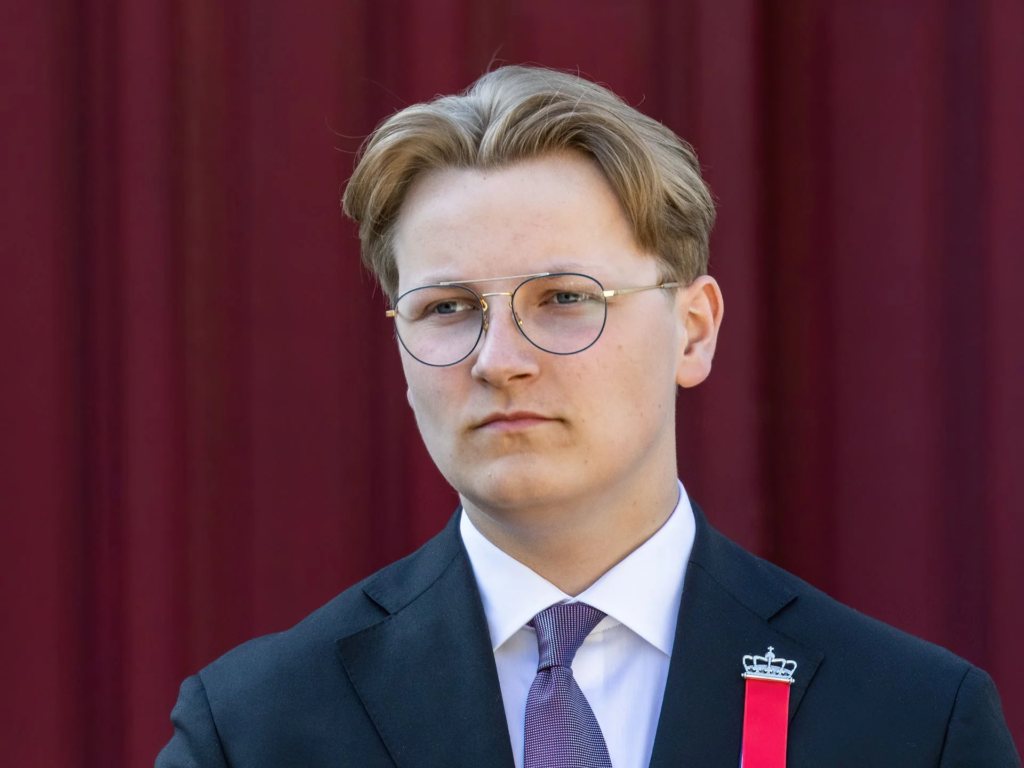 Sverre Magnus von Norwegen bei einer öffentlichen Veranstaltung