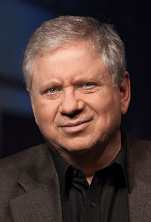 Petra Offizorz mit Rainer Hunold bei öffentlichem Auftritt
