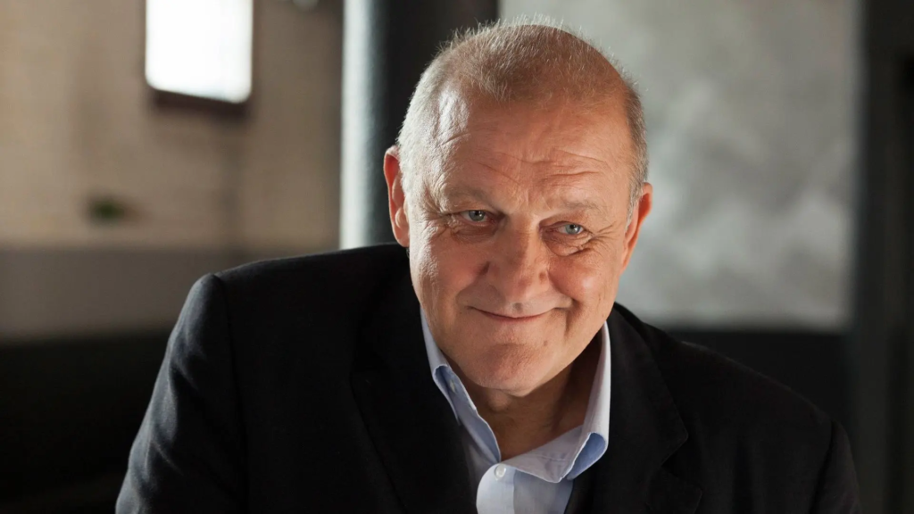 Maren Muntenbeck gemeinsam mit Wilsberg-Star Leonard Lansink
