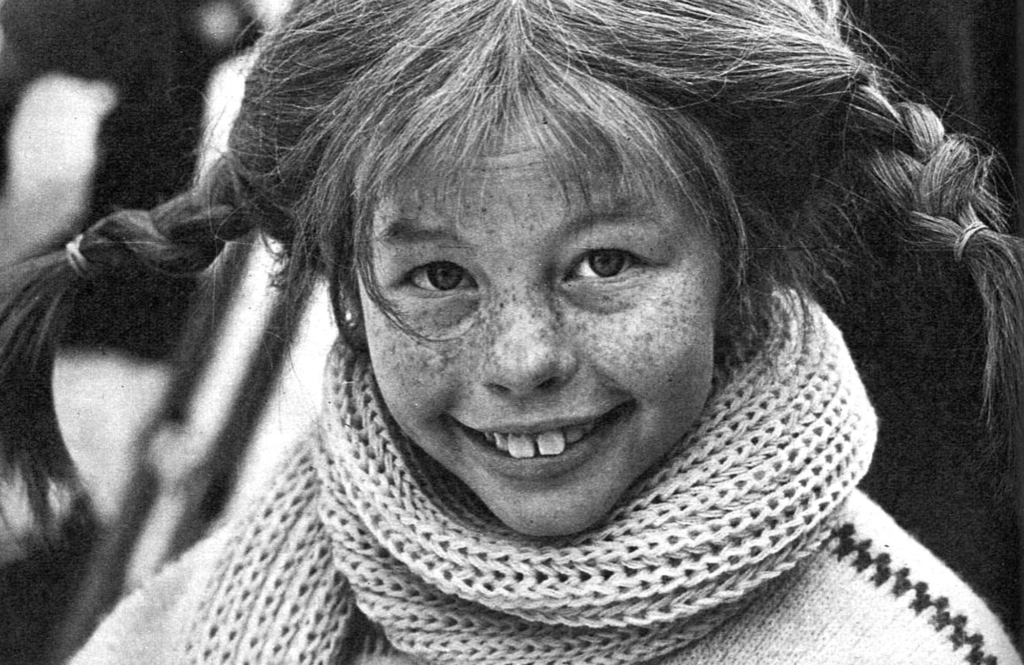 Inger Nilsson als Pippi Langstrumpf in der berühmten Kinderserie