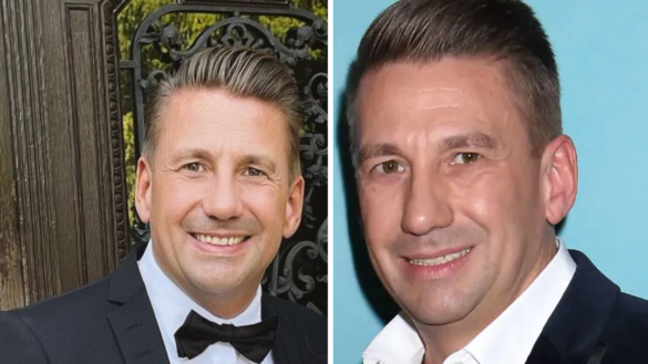 Andreas Mecky bei einem öffentlichen Auftritt in Deutschland