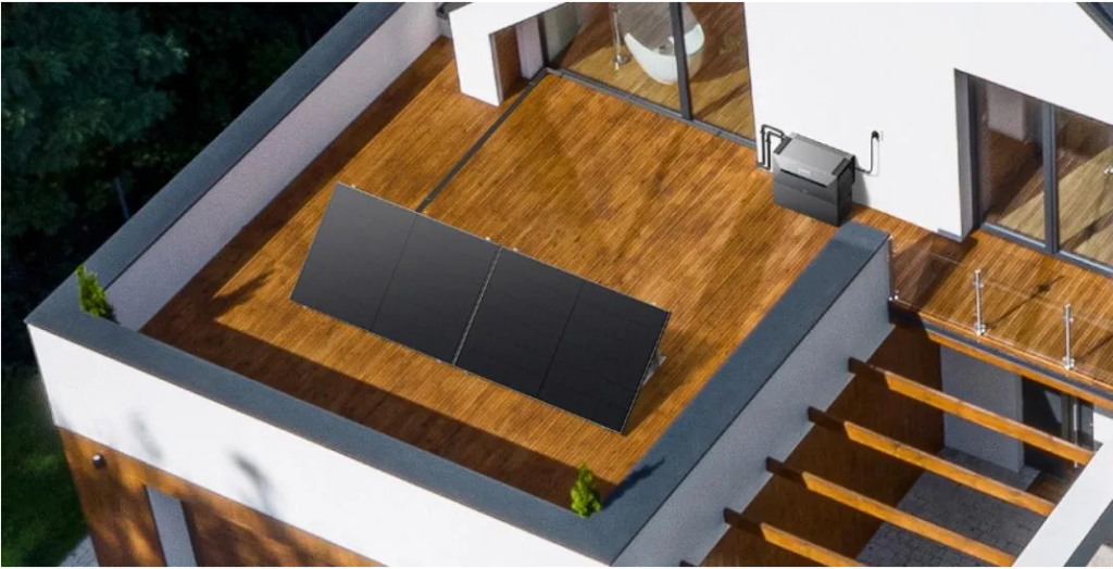 Neigungswinkel von Solarmodulen auf einem Hausdach richtig eingestellt